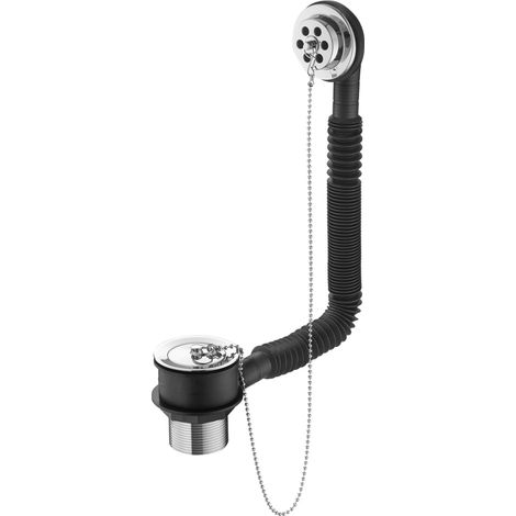Deva 1 1/2 Inch Bath Waste - Chrome (1/2)