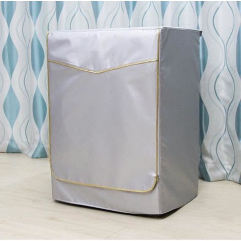 Housse Machine A Laver - Tissu Oxford Impermeable Anti-poussiere - Taille XL - Or