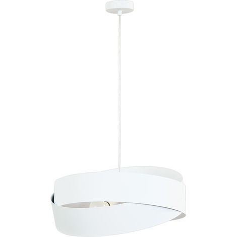 Suspension métal blanche Tornado Ø50cm 3xE27 Zuma Line (1/2)