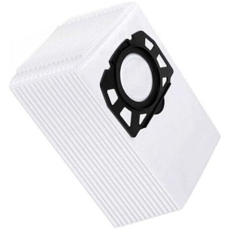 Ciel-Lot de 15 sacs d'aspirateur pour Kärcher 2.863-006.0 sacs filtrants en non-tissé 487 WD4 WD5 WD6 WD5P WD6P Premium MV4 MV5 MV6 pour aspirateur humide et sec, (1/5)
