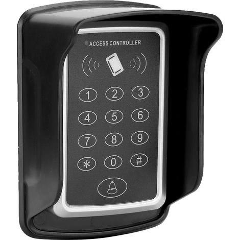 Wasserdichtes RFID-Kartenzugangskontrollsystem für den Außenbereich mit 10 Schlüsselanhängern (1/5)