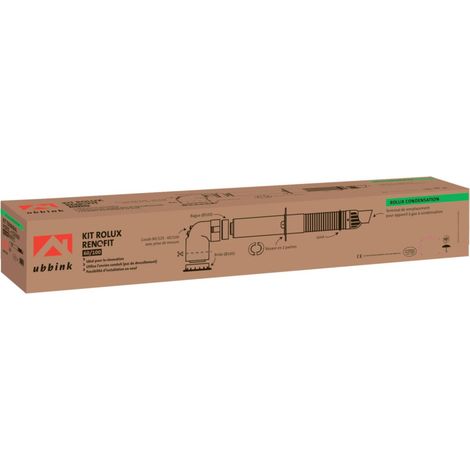 Kit terminal de réniovation 80/125 - 60/100 ROLUX RENOFIT® - UBBINK : 229412 (1/2)