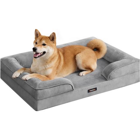 Panier pour Chien, Orthopédique et Lavable, 89 x 63 x 16 cm (1/5)