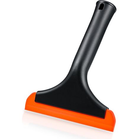 Raclette de douche, raclette en caoutchouc silicone avec lame de 15 cm et manche de 19 cm, petite raclette pour vitre de voiture (1/4)