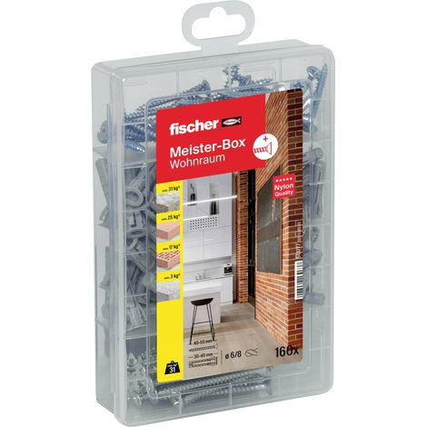 Assortiment de chevilles SX et vis Fischer 513777 (1/5)