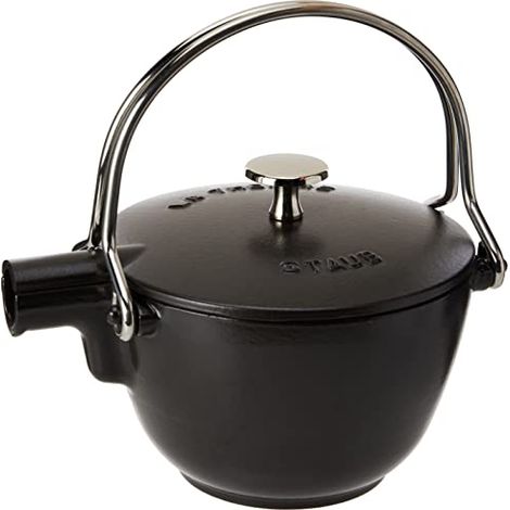 STAUB Teiera in ghisa, Ø 16,5 cm, 1,15 L, Nero opaco (1/4)