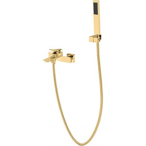 Aspira goldene Wandbadewannenarmatur von Besco (1/2)