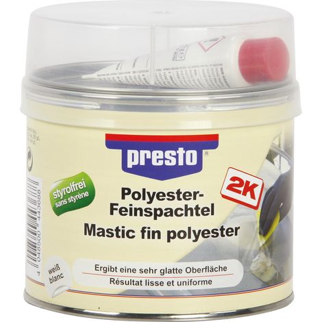 Mastic de poliéster fino suave Bg 1 kg