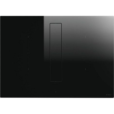 Elica – Table de cuisson aspirante induction 72cm 4 feux 7500W – Hotte intégrée – Zone de cuisson modulable – PRF0167054