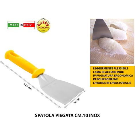 LILLY CODROIPO Spatola Inox Piegata Cm10 - 163/10