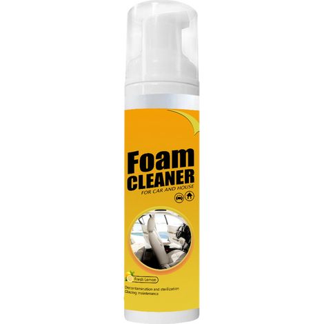 Nettoyant mousse multifonction pour intérieur auto, détachant puissant pour toit et sièges cuir (1/5)