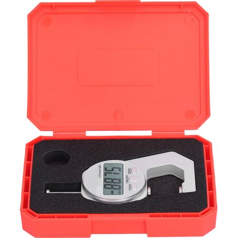Digital Thickness Gauge LCD Large Low Power Consumption Convenient Sturdy Durable Electronic Thickness Meter0-10mm