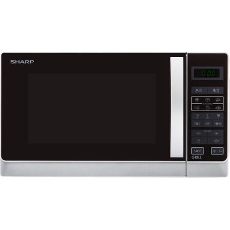 Sharp Home Appliances R-642INW Piano di lavoro Microonde combinato 20L 800W Nero (1/6)