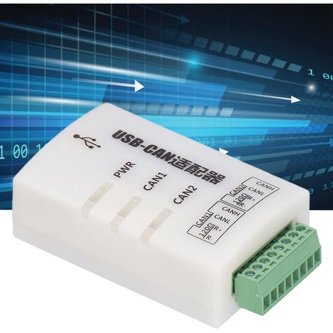 Adaptateur USB CAN Double Canal Analyseur Automatique Bus CAN Convertisseur Intelligent Débogueur J1939 (1/5)