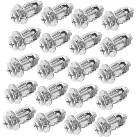 Lot de 20 vis d ancrage robustes pour cloisons creuses (1/5)