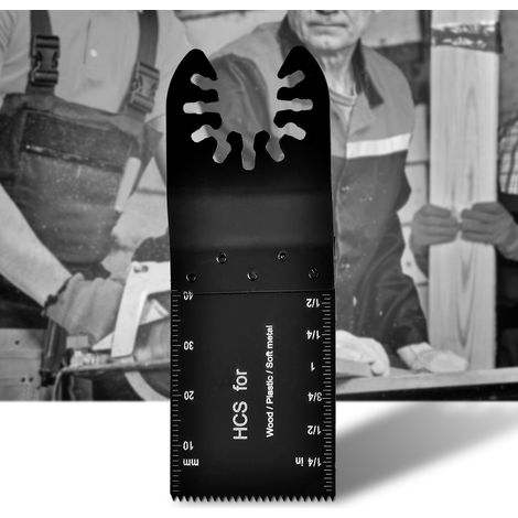 10 lames de scie oscillantes multifonctionnelles bimétalliques de 32 mm (1/5)