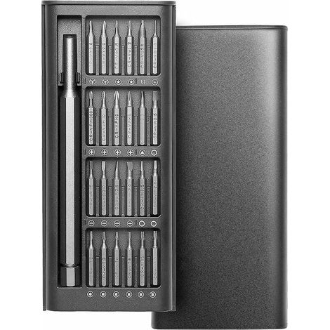 YMYNY 24-teiliges Präzisions-Schraubendreher-Set – Brillen, Kamera, PS4-Controller, Laptop, Handy, Elektronik (1/4)