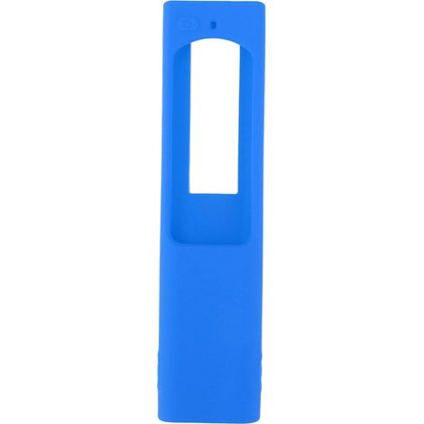 Étui de protection en silicone souple et antichoc pour télécommande Samsung TV BN59 avec recharge solaire, bleu (1/5)