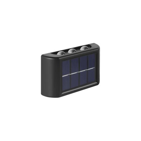 EASYCOMFORT Lot de 2 Lampes LED Solaires Étanches pour Décoration Murale Extérieure (1/4)