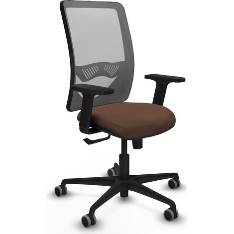 Silla de oficina piqueras y crespo Zulema negro reposabrazos ajustables (1/2)