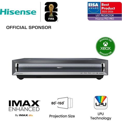 Vidéoprojecteur Hisense Laser Cinema 4K Hisense PX3-PRO (1/5)