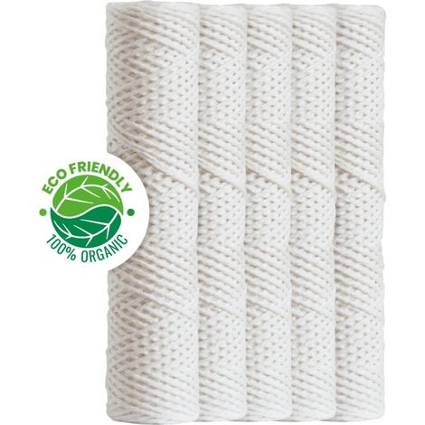 Lot de 5 Cartouches Bobinée Filtre à Eau Anti Sédiments 9 pouces 3/4 -  Compatibles Filtre 10 pouces (1/2)
