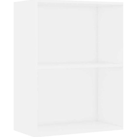 vidaXL Libreria Bianca 60x30x76,5 cm in Legno Multistrato (1/5)