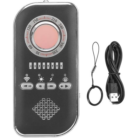 Détecteur de signaux sans fil K95, 3 modes, haute sensibilité, rechargeable, portable, localisateur de caméra cachée et micro espion pour dispositifs de surveillance (1/5)