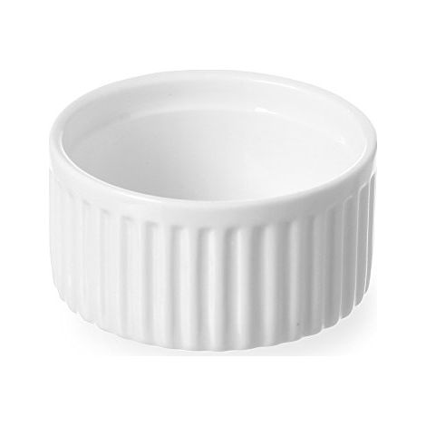 Ciotola per cottura in ramekin per cuocere fino a 600 °C, porcellana, diametro 70 mm, altezza 35 mm - Hendi 783153 (1/3)