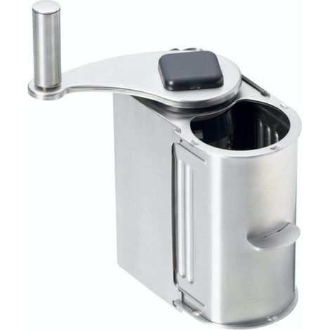 Grattugia per parmigiano KitchenCraft World of Flavours in confezione regalo de, acciaio inox, 10,5 x 5 x 15 cm