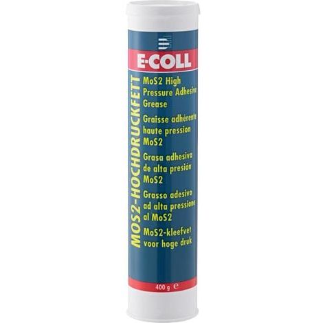 E-COLL MoS2-Hochdruck-Haftfett 400g schwarz/grau (1/3)