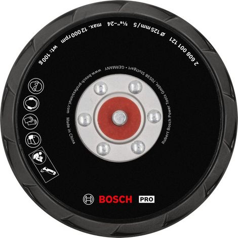 Bosch PRO Function sanding PRO Polishing Pad 125mm GPX 12V-125 2608001121