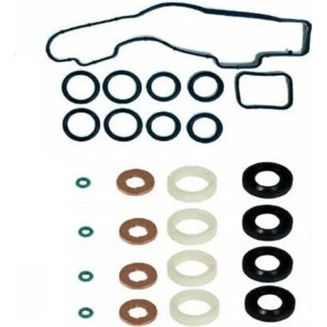 Dichtungssatz für Einspritzdüsen (1.6 HDI) – Ansaugkrümmer- und Ventildeckeldichtung – Kompatibel mit Ford, Peugeot, Citroën, Suzuki – OEM 1318562 – Wancle (1/5)