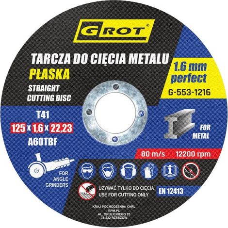 DISCO PIATTO T1A 1251.622 SET DA 10 - G-553-1216