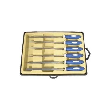 Herramientas de acabado bgs-technic 1911 metal 140 mm 6 piezas