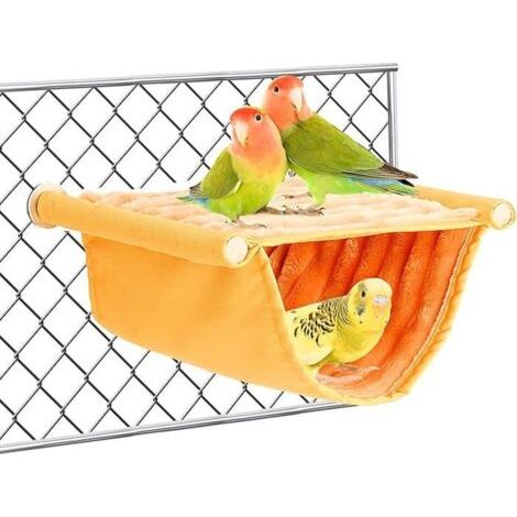 Vogelhängematten-Etagenbett – Vogelnistkasten – Höhlen – Schlafplätze – Vogelkäfigzubehör – Spielzeugkorb (1/5)
