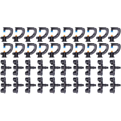 Lot de 20 têtes d'arrosage atomisantes réfractives de type G pour serre de jardin-AquaForge (1/5)