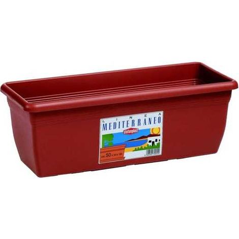 Vaso Med Rettangolare Coccio 50X20 h 16 Stefanpl