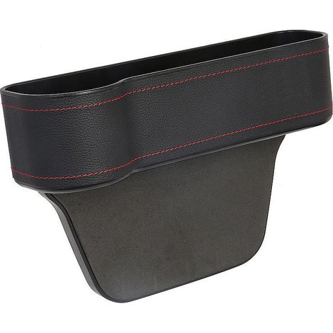 Cuir PU Organisateur Voiture, Rangement Auto Accessoire Interieur pour Le conducteur Principal et Le Passager Avant (1/4)