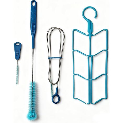 Kit Nettoyage 4 En 1, Brosse Flexible, Séchoir Robuste, Pour Réservoir D'eau, Randonnée (1/5)