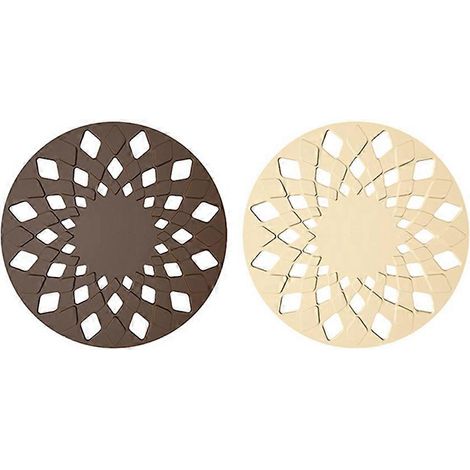 Tapis isolant thermique en silicone résistant aux hautes températures pour pot de sable, tapis de table creux anti-brûlure (1/5)