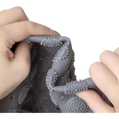 Tapis de Bain - Antimoisissure - 45 x 78 cm - Ventouses Antidérapantes - Surface Anti-glisse (1/3)