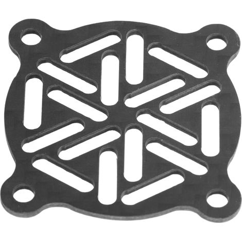 Couvercle Ventilateur RC Fibre Carbone 40x40mm pour Moteur Électrique ESC - Accessoires Voiture RC (1/5)