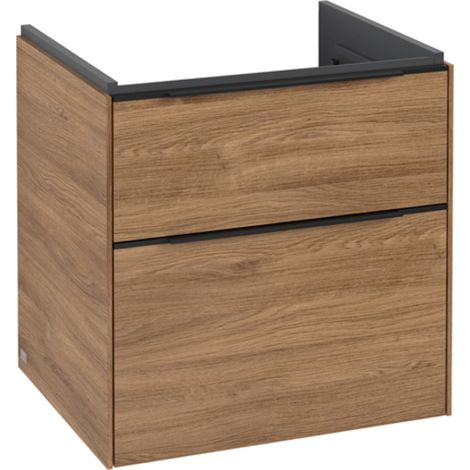 Villeroy & Boch Subway 3.0 armoire sous lavabo, 2 tiroirs, (1/2)