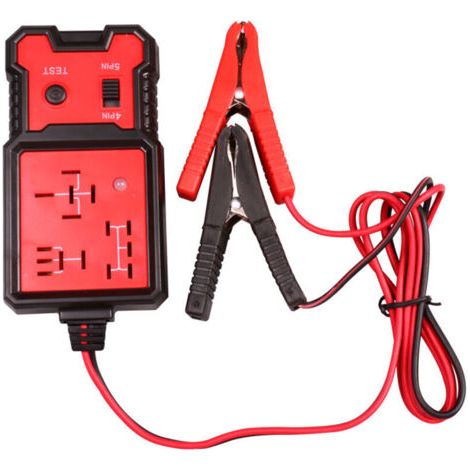 BARKBUSTERS Testeur de Relais Electronique 12V Voiture Batterie Checker avec Clips Auto Relais Outil de Diagnostic (1/4)