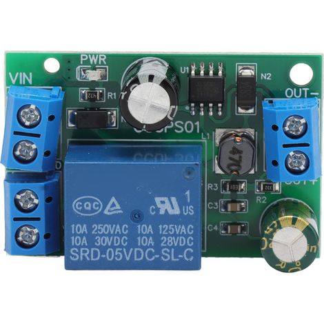 Module de protection contre les coupures de courant, carte de protection d'urgence pour batterie UPS 8-60 V CC, accessoire sans boîtier (1/5)