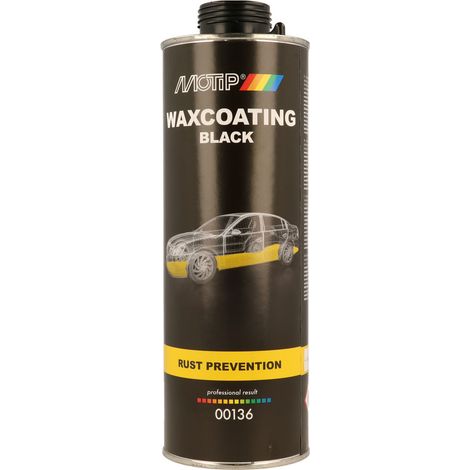 CIRE DE PROTECTION ANTIROUILLE NOIRE FLACON 1L MOTIP