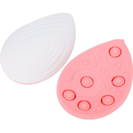 Buste Masseur Sans Fil USB Femme Stimulateur Poitrine Raffermissant Chauffant Blanc (1/5)