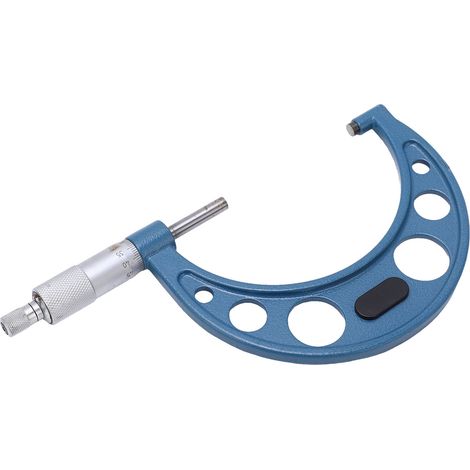 Tragbares Mikrometer aus stabiler Legierung, präzise Dickenmessung, Messbereich 75-100 mm, Auflösung 0,01 mm, Werkzeug zur Dimensionskontrolle. (1/5)