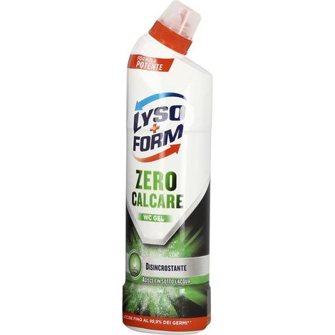 LYSOFORM ZERO CALCARE WC GEL DISINCROSTANTE PINK E LIME (1/2)